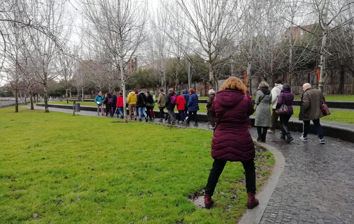 El Taller de Medio Ambiente de CCOO de Madrid visitó Madrid Río