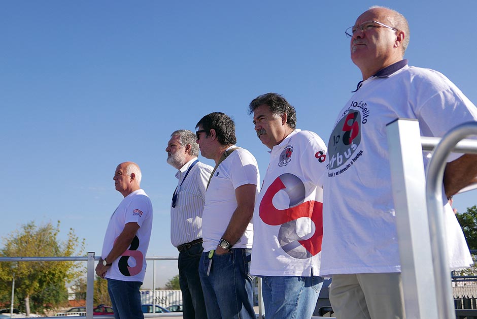 Concentración de apoyo a los 8 de Airbus