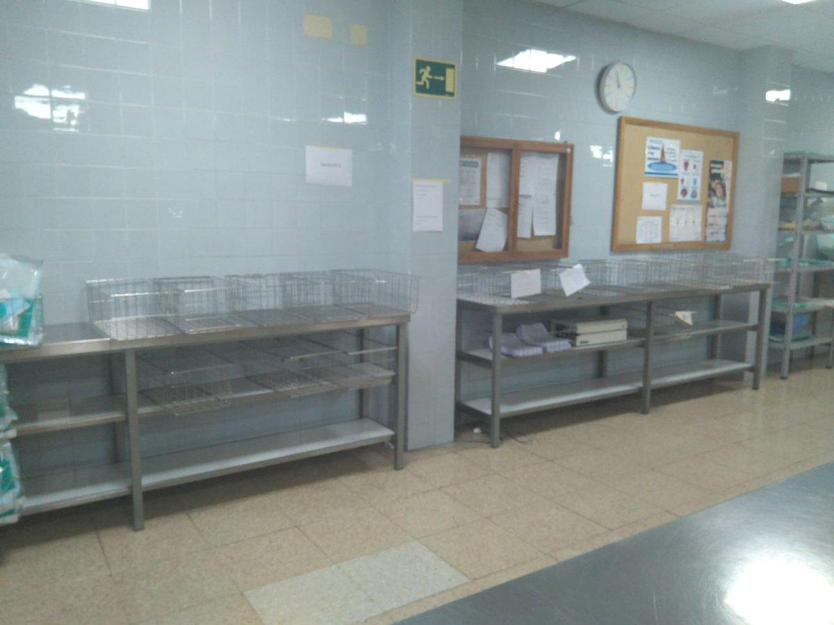 Sin EPIs en el Doce de Octubre