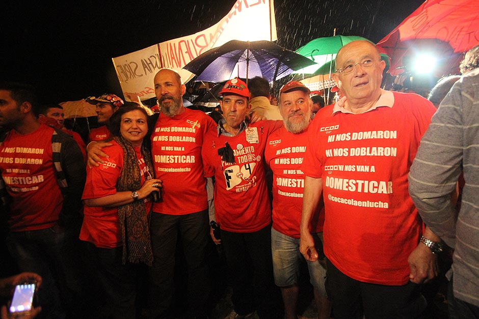 Reapertura de la fábrica de Coca Cola en Fuenlabrada