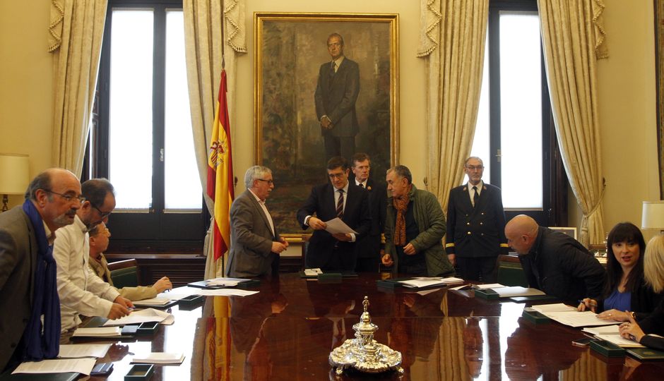 Asamblea Día Internacional Seguridad y Salud en el Trabajo y preparatoria 1º de Mayo