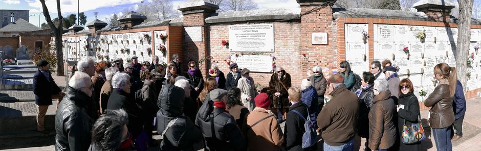 Día de la Mujer Trabajadora 2016 y homenaje a las Trece Rosas