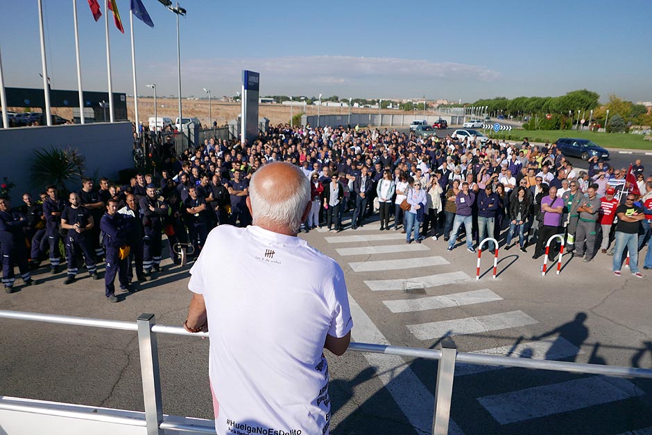 Concentración de apoyo a los 8 de Airbus