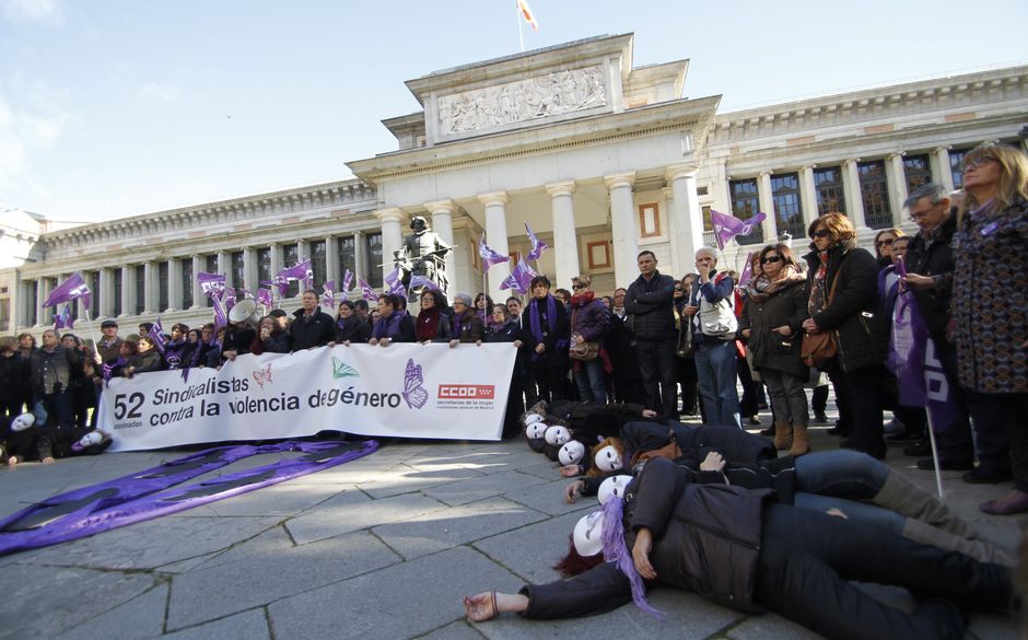 Concentración 25 Noviembre Día Internacional contra la violencia de Género, Madrid