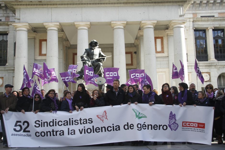 Concentración 25 Noviembre Día Internacional contra la violencia de Género, Madrid