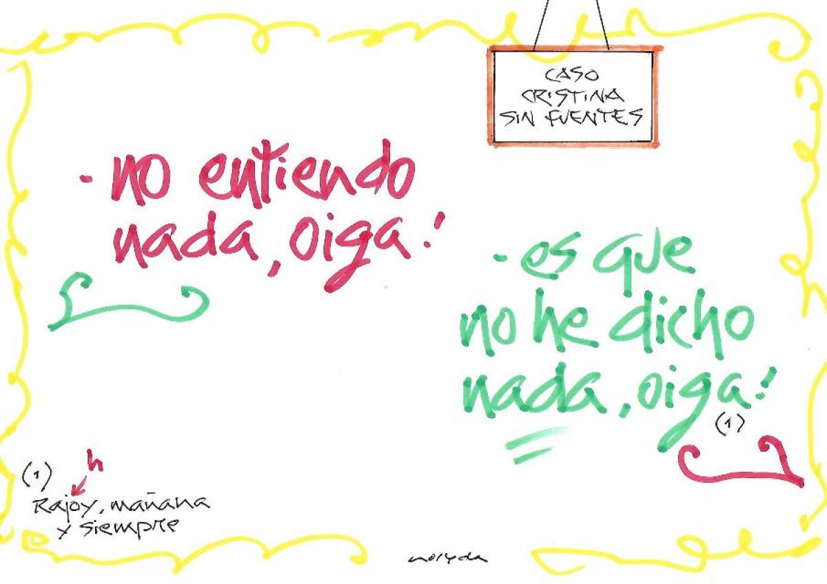 Viñeta de Molleda del día 19 de abril