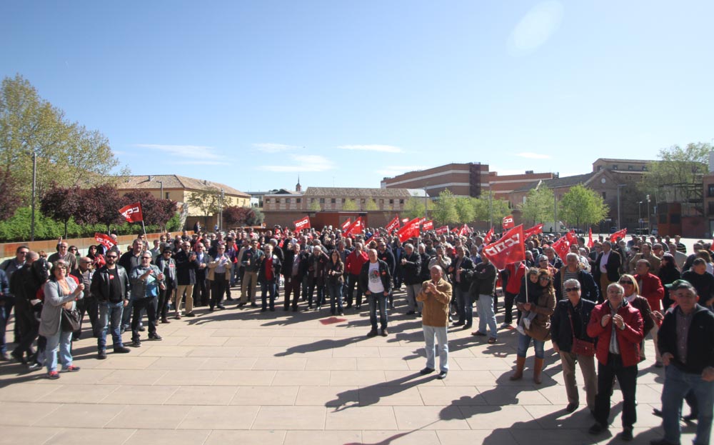 Concentración por la absolución de Juanjo, sindicalista imputado por defender derechos #HuelgaNoEsDelito