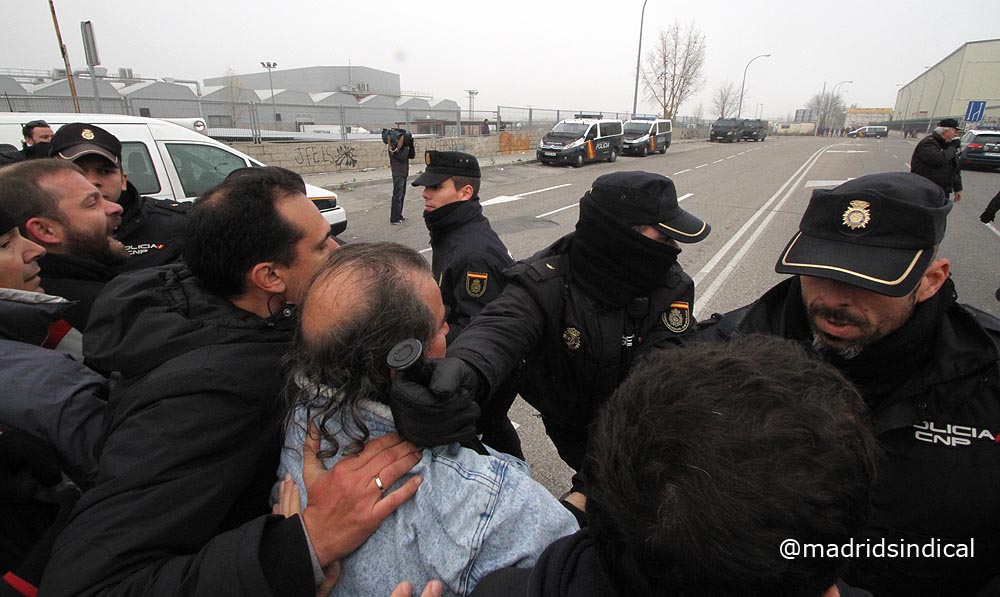 La plantilla de CocaCola en Fuenlabrada contra el desmantelamiento de la fábrica