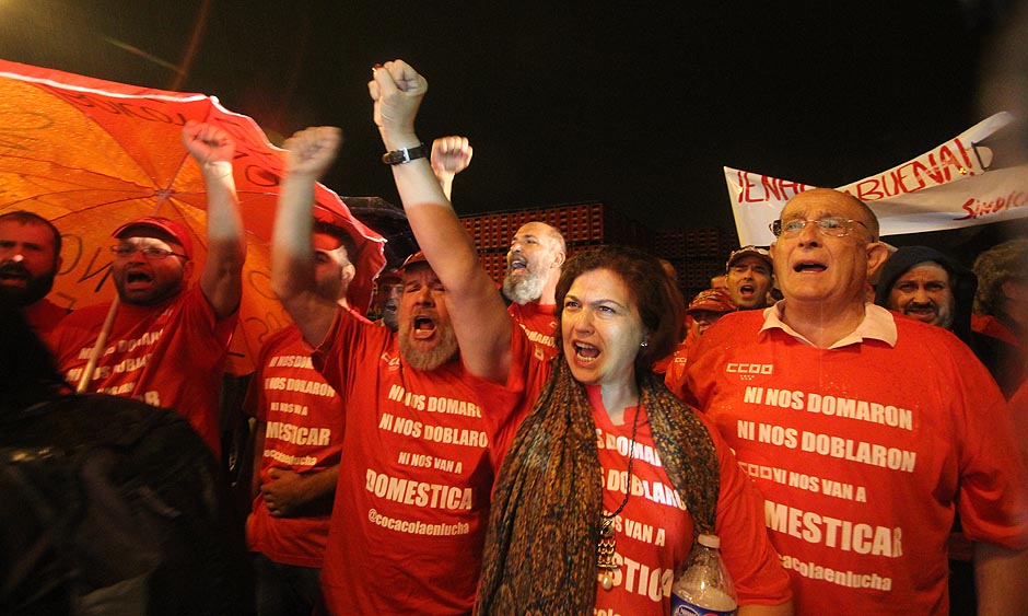 Reapertura de la fábrica de Coca Cola en Fuenlabrada