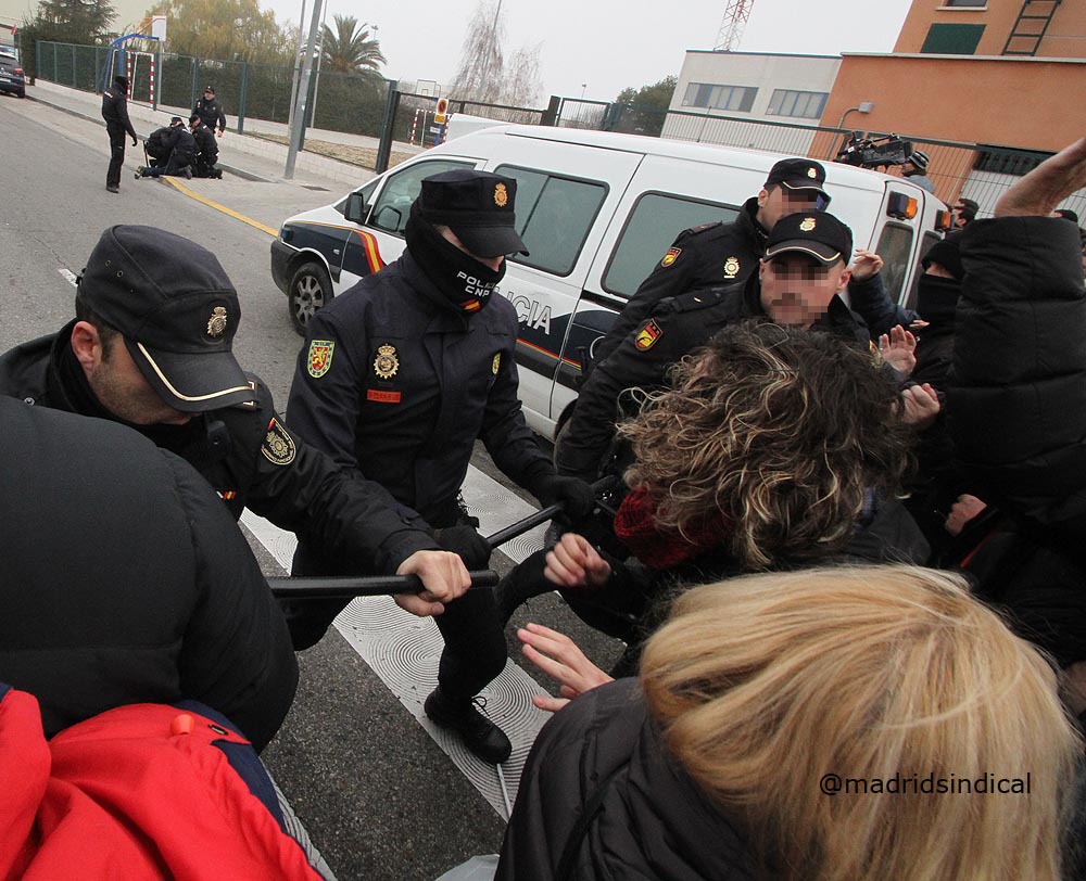 La plantilla de CocaCola en Fuenlabrada contra el desmantelamiento de la fábrica
