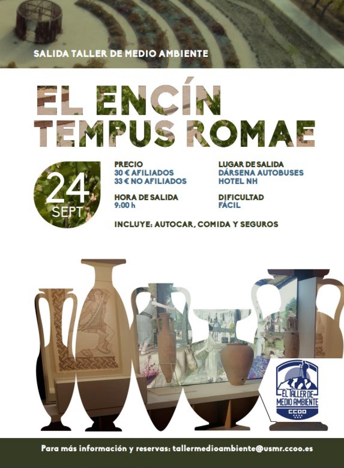 Salida Taller Medio Ambiente: El Encín Tempus Romae