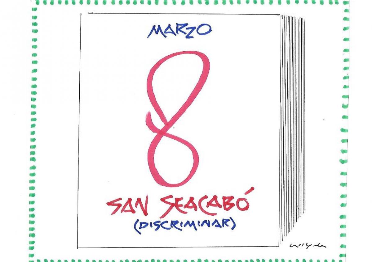 Viñeta de Molleda del día 1 de marzo de 2018