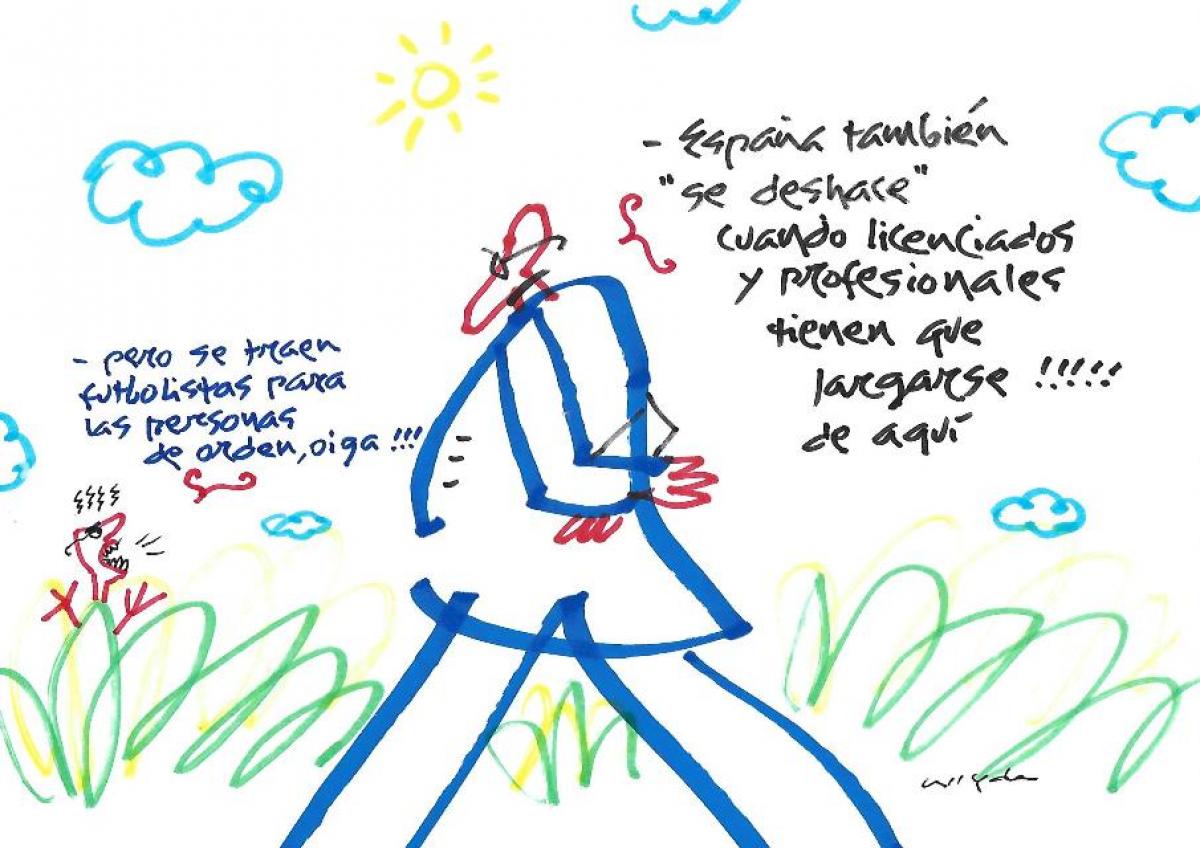 La viñeta de Molleda