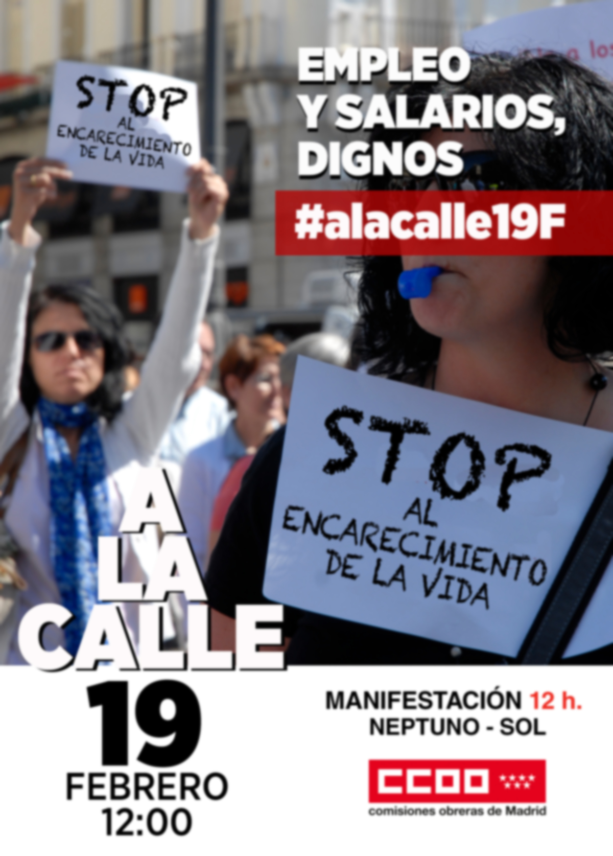 Carestia Vida CCOO Recorrido