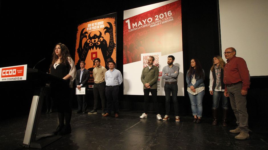Asamblea Día Internacional Seguridad y Salud en el Trabajo y preparatoria 1º de Mayo