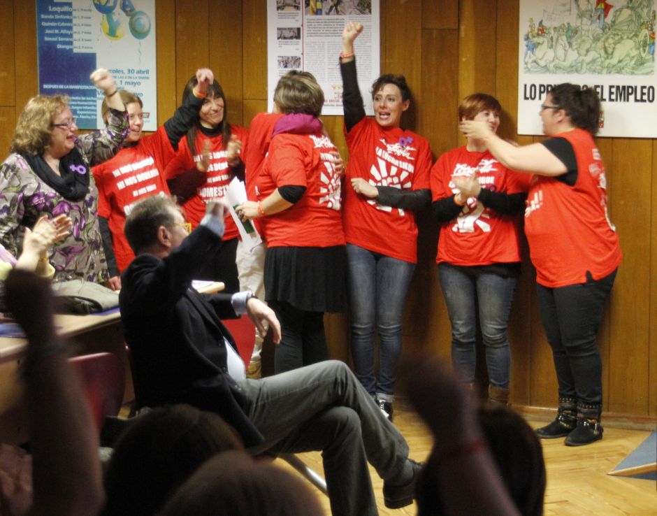 Día de la Mujer Trabajadora 2016 y homenaje a las Trece Rosas