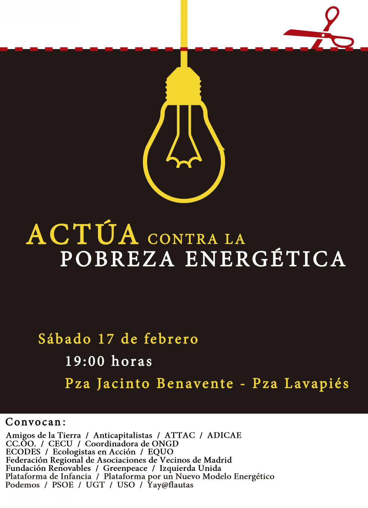 Marcha pobreza energética
