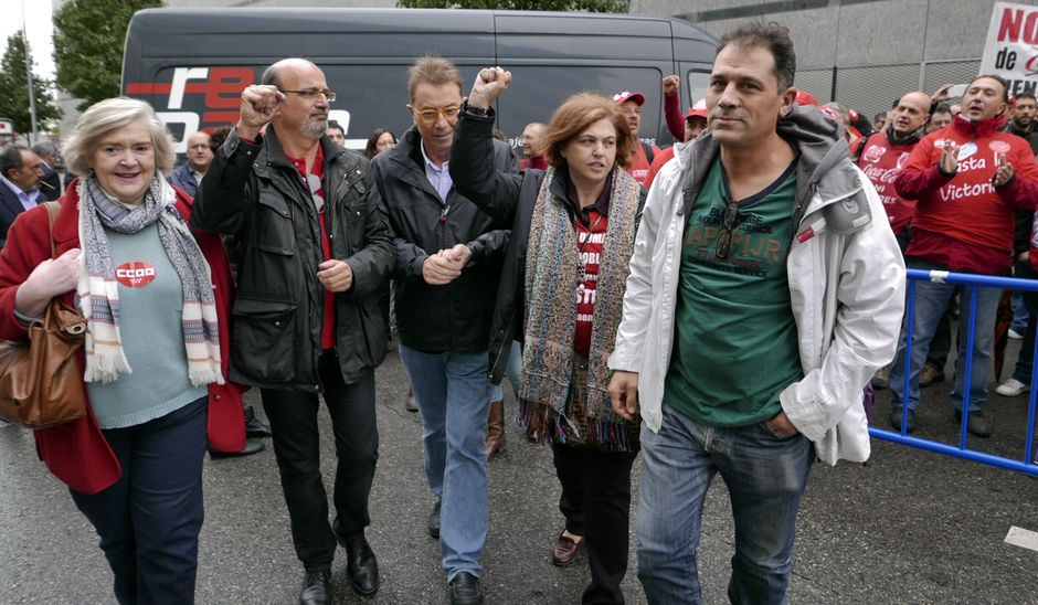 Concentración de apoyo a Juan Carlos Asenjo