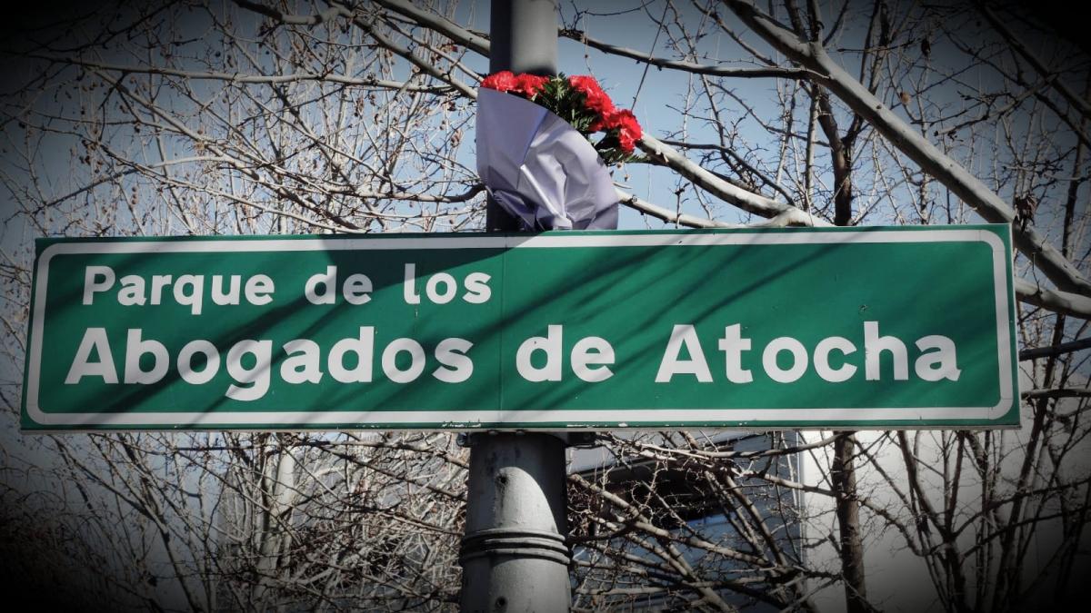 Homenaje Abogados de Atocha en Aranjuez