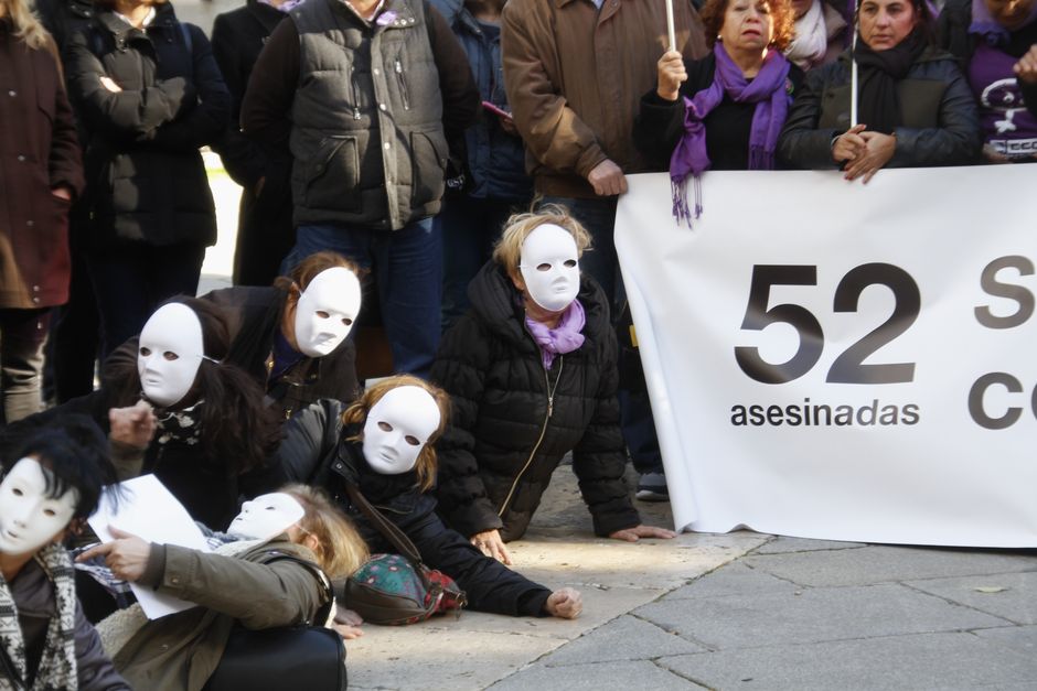 Concentración 25 Noviembre Día Internacional contra la violencia de Género, Madrid