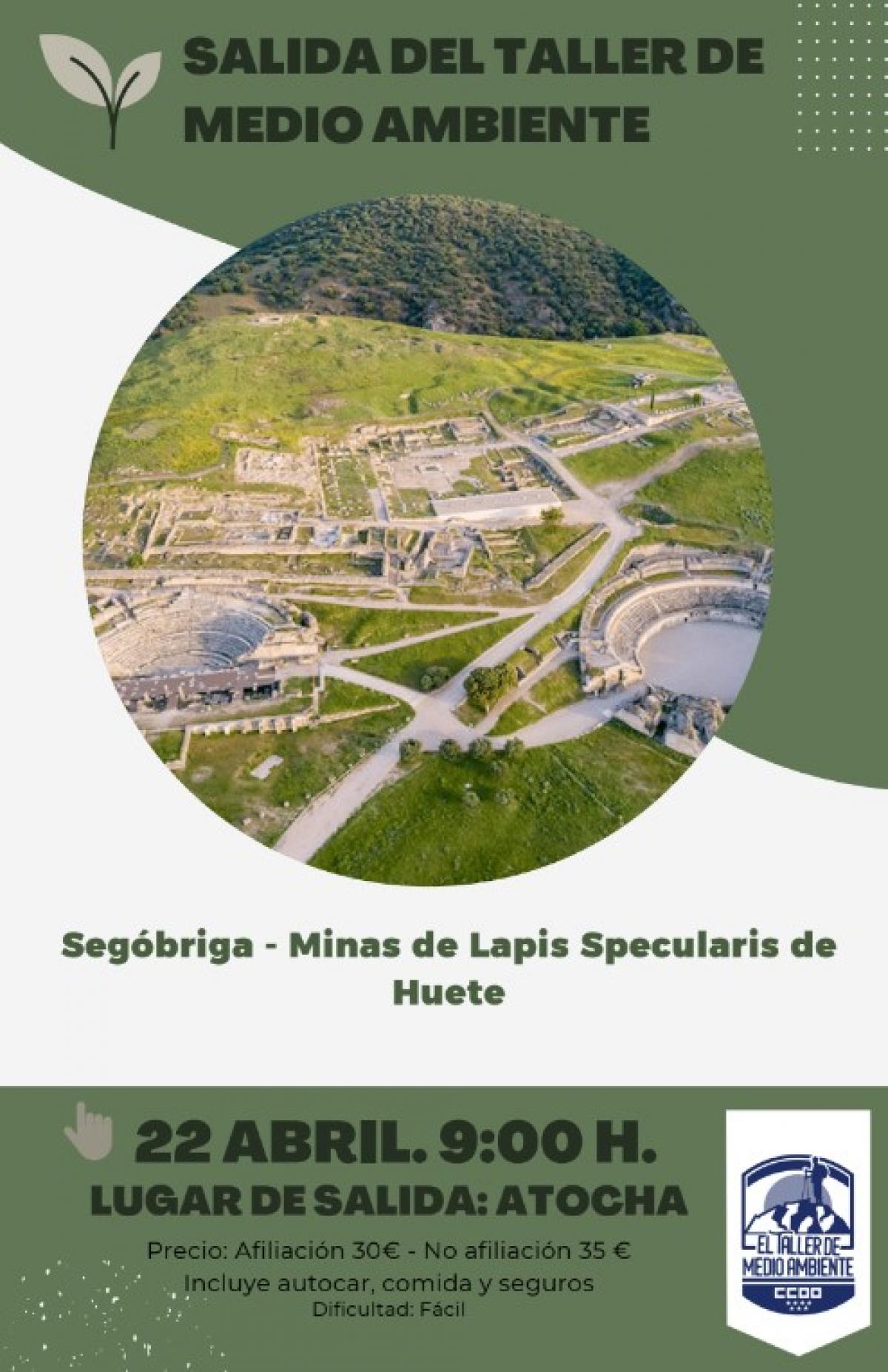 Salida Taller Medio Ambiente a Segóbriga