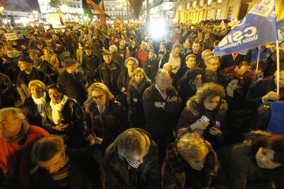Manifestación Huelga No Es Delito, por la amnistía de trabajadores/as represaliados/as