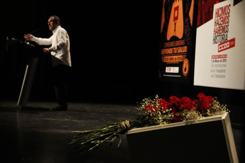 Asamblea Día Internacional Seguridad y Salud en el Trabajo y preparatoria 1º de Mayo