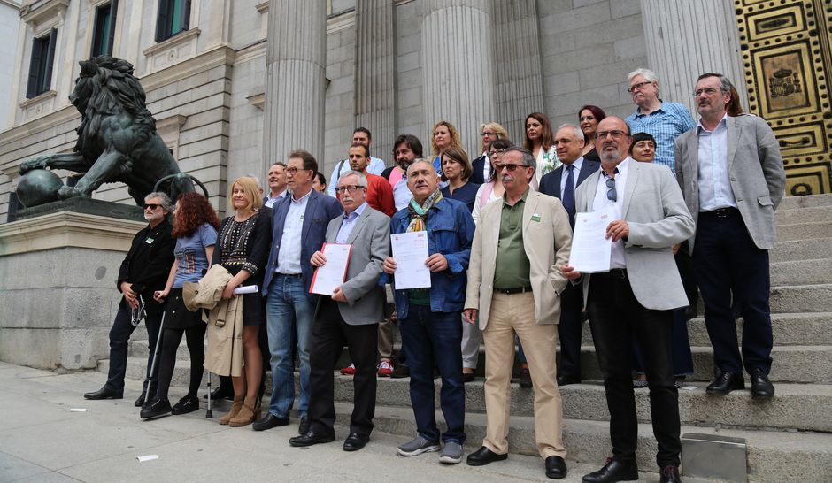 Presentación de la propuesta sindical de reforma del Código Penal para la descriminalización del ejercicio del derecho de huelga