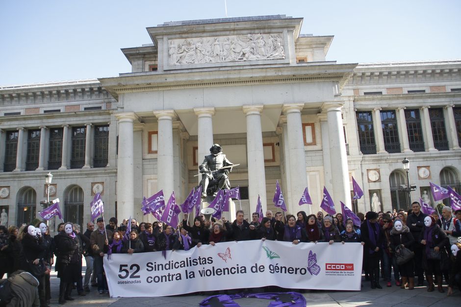 Concentración 25 Noviembre Día Internacional contra la violencia de Género, Madrid