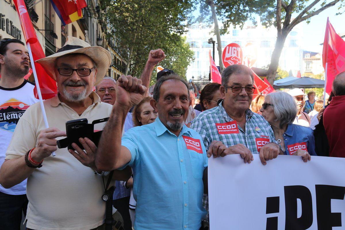 Manifestación por las pensiones presentes y futuras, 1-10-2018