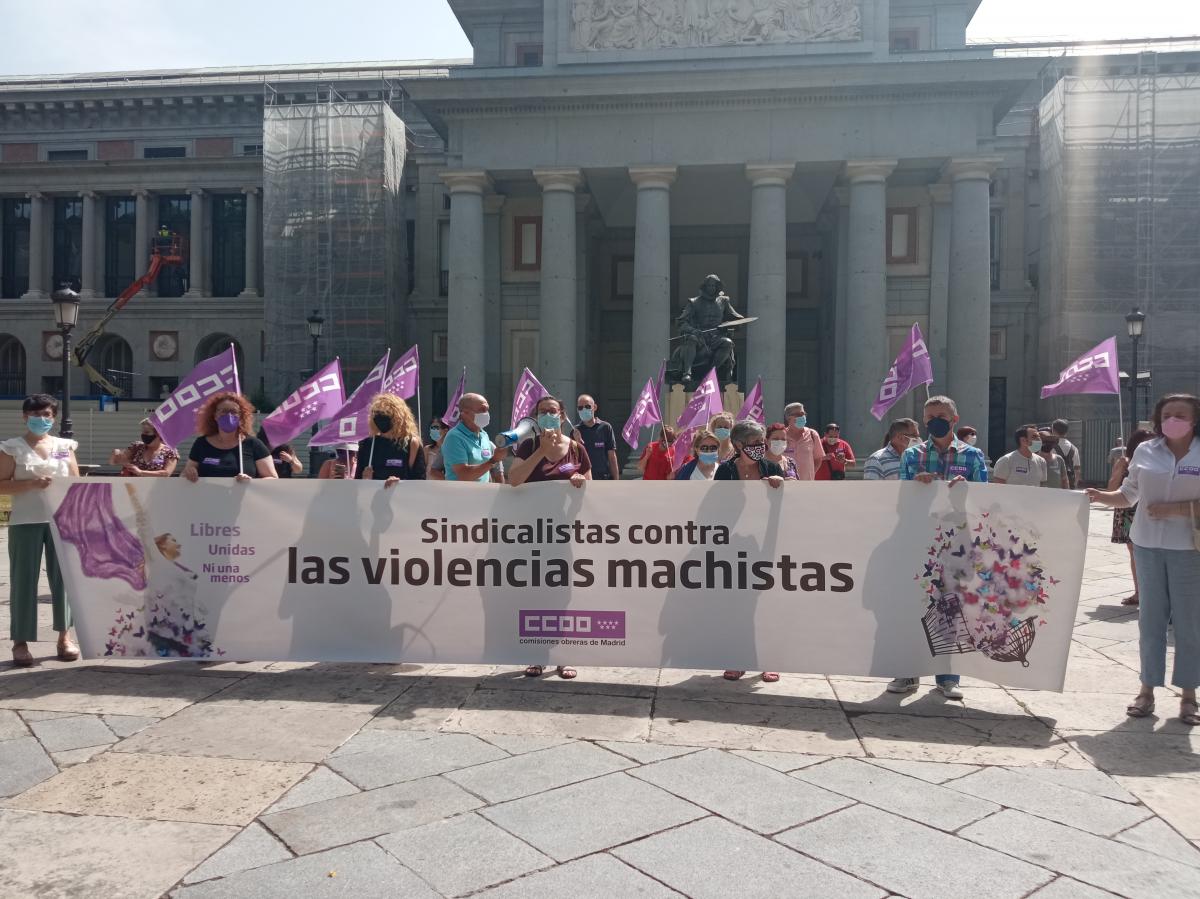 Concentración contra la violencia machista (23-7-2021)