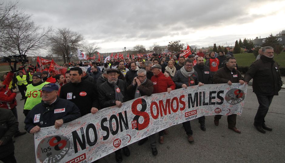 Juicio a los 8 de Airbús, primer día (9-2-2016)